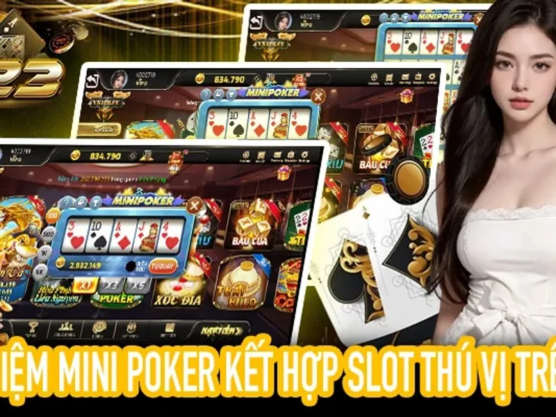 Bàn chơi casino trực tiếp và chip bài