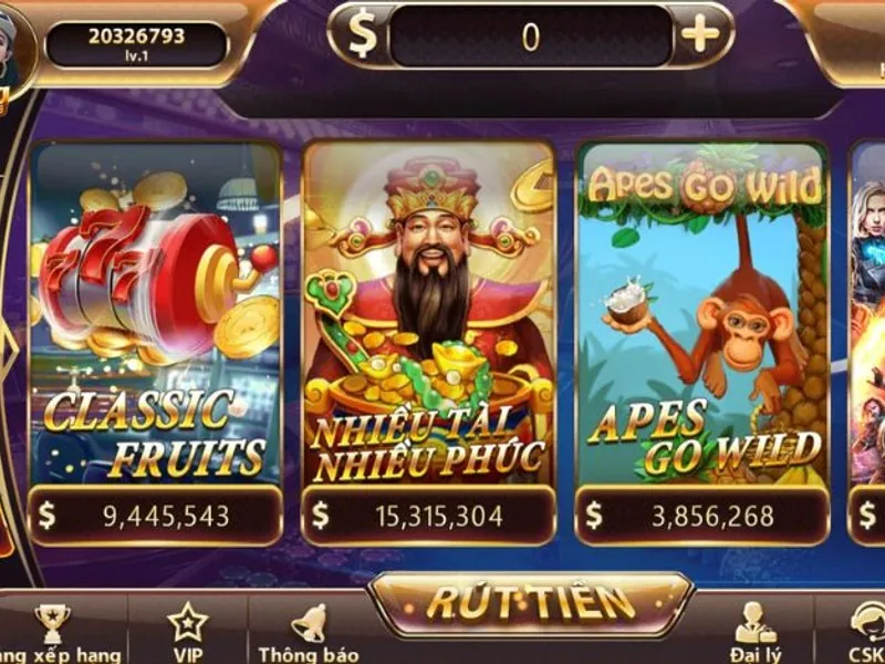 Hình ảnh minh họa chiến lược chơi Slot Game tại VZ99