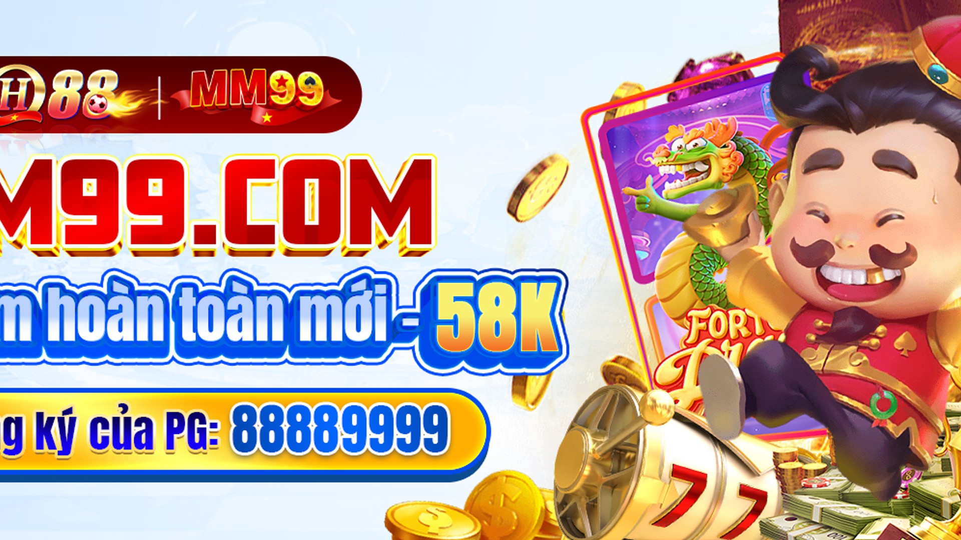 Hình ảnh banner khuyến mãi VZ99 với các phần thưởng hấp dẫn